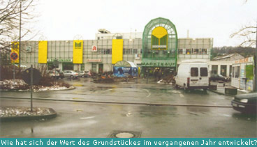 Wie hat sich der Wert des Grundstückes im vergangenen Jahr entwickelt? Wie hat sich der Wert des Grundstückes im vergangenen Jahr entwickelt?